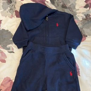 Polo sweatpants set 6 months